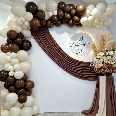 Birthday balloon decoration