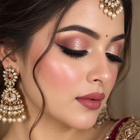 HD bridal makeup