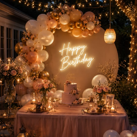 Birthday party planning