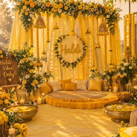 Haldi & Mehendi Decoration