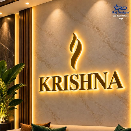 LED Lit name boards
