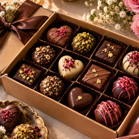 Assorted chocolate gifts
