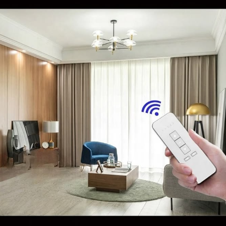 Motorized curtains